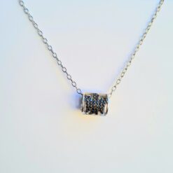 Collana Uomo Angelo in Argento e Zirconi MAN21