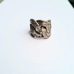 Anello Catena in Argento