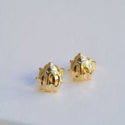 Orecchini in Oro Giallo 18kt a forma di Coccinella