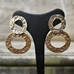 Orecchini Infinito in Argento e Bronzo