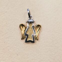 Pendente Ciondolo GIANNOTTI in Oro Giallo e Bianco 18 KT - PZ569GB