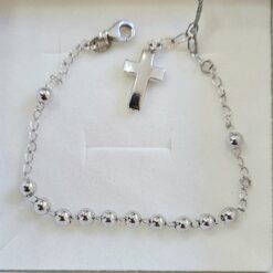 Bracciale Rosario Palline 5 mm
