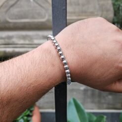 Bracciale Argento925 Palline 6 mm