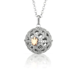 Chiama Angeli in Argento e Pavè Zirconi SFA111