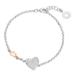 Roberto Giannotti Bracciale con doppio Cuore GIA435