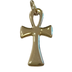 Ciondolo a forma di Croce di ANKH in Argento 925 massiccio