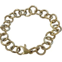 Bracciale Argento925 maglia tonda ad anelli